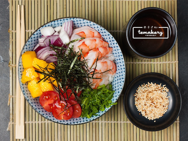 Temakery Amsterdam poke bowl